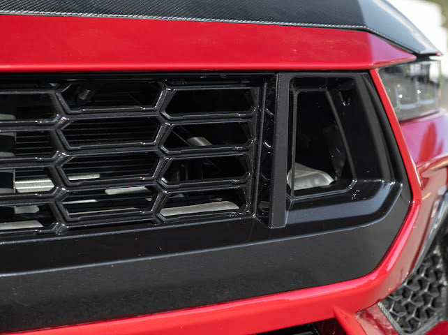 2024+ FORD MUSTANG S650 | CARBON FIBER FRONT GRILLE INSERT REPLACEMENT UPPER & LOWER